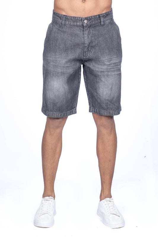 Men's Denim Short - Grey