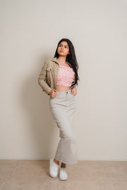 Twill Long Skirt