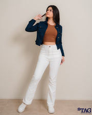 Ladies Twill Jacket - Navy