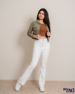 Ladies Twill Jacket - Olive