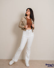 Ladies'  Twill Jacket - Beige
