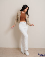 Ladies'  Twill Jacket - Beige