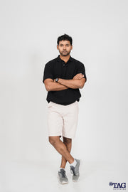 Flex Wear Casual Short- Cream