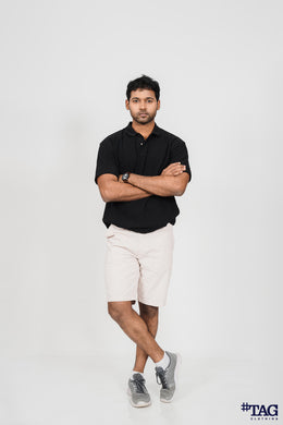 Flex Wear Casual Short- Cream