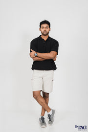 FF short With Zipper Pocket- Tan