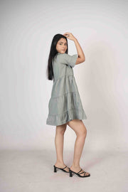 Adithi Dress - Mint Green
