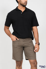 Basix Casual Short- Gray