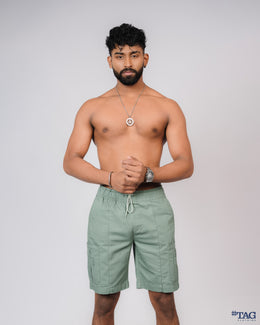 Tab Pocket Cargo short - Light Olive