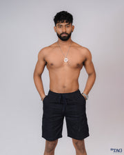 Tab Pocket Cargo short - Black