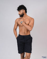 Tab Pocket Cargo short - Black