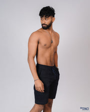 Tab Pocket Cargo short - Black