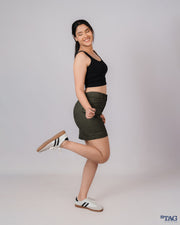 Amazon Mini Cargo Skirt - Olive