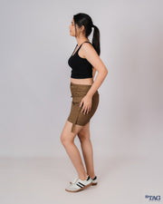 Amazon Mini Cargo Skirt - Brown