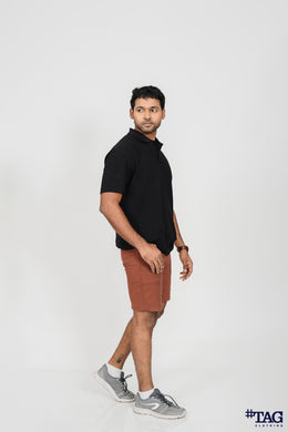 Basix Casual Short-Brick