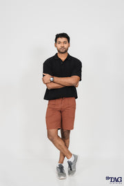 Basix Casual Short-Brick