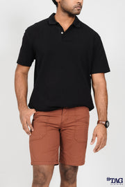 Basix Casual Short-Brick