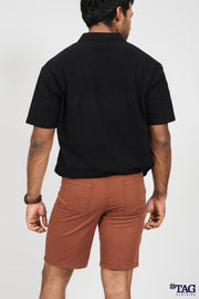 Basix Casual Short-Brick