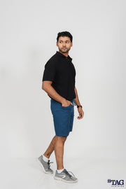 Men's Fishing Zipper pocket Short-Navy