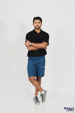 Men's Fishing Zipper pocket Short-Navy