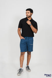 Men's Fishing Zipper pocket Short-Navy