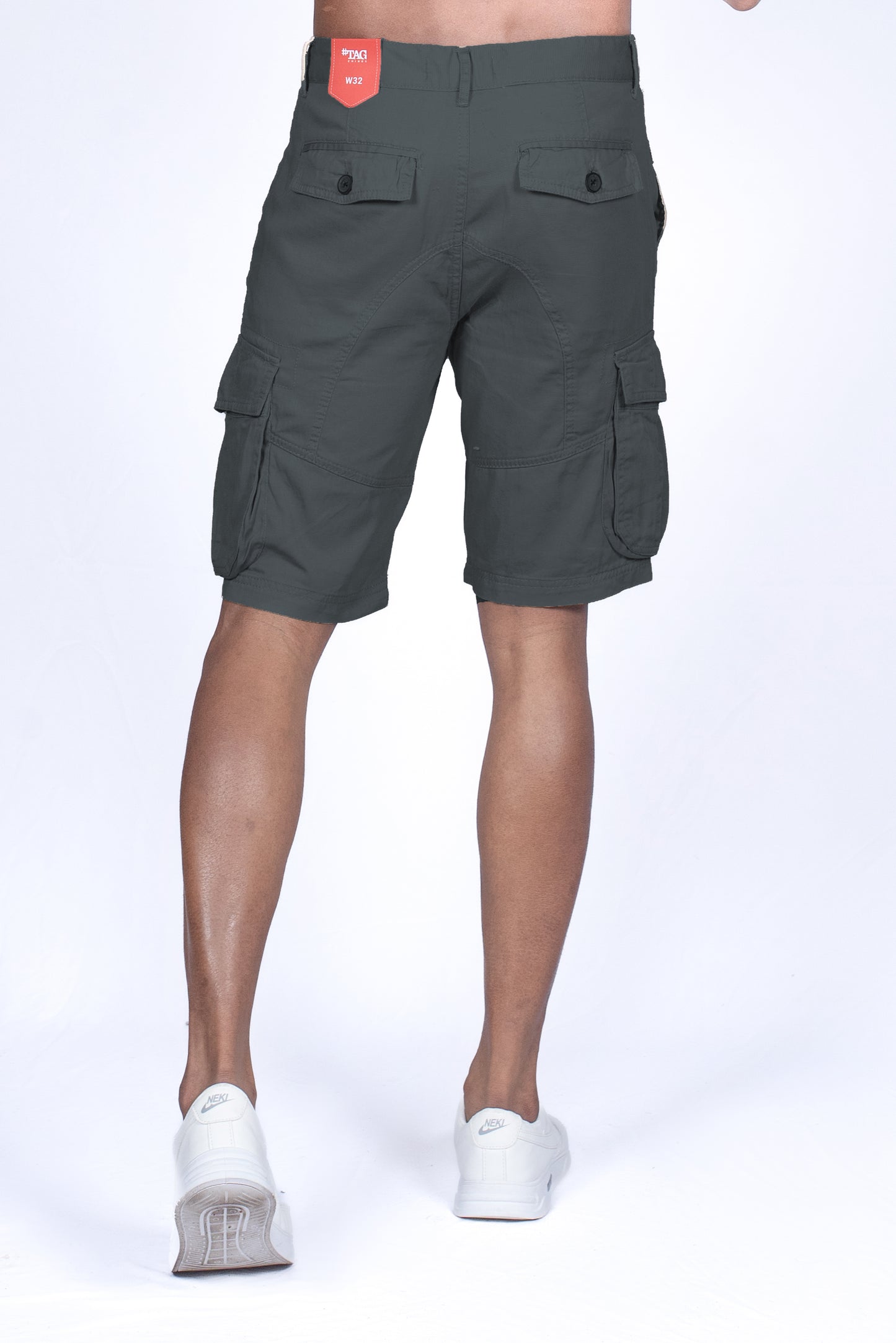 Men's Cargo Short - Steel Grey