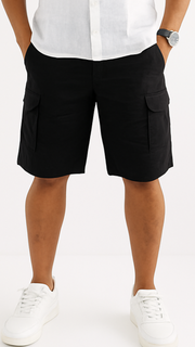 Men's Cargo Short- Black