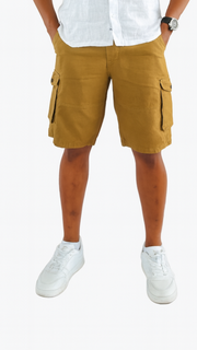 Men's Cargo short- Light Brown
