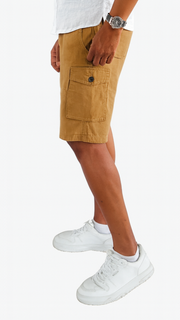 Men's Cargo short- Light Brown