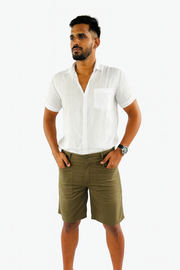 Men's Casual Short- Olive