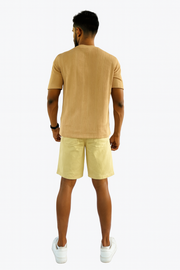 Men's Casual Short- Beige