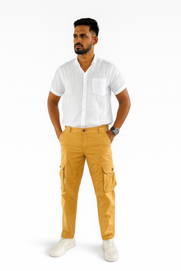 Men's Cargo Pant - Beige