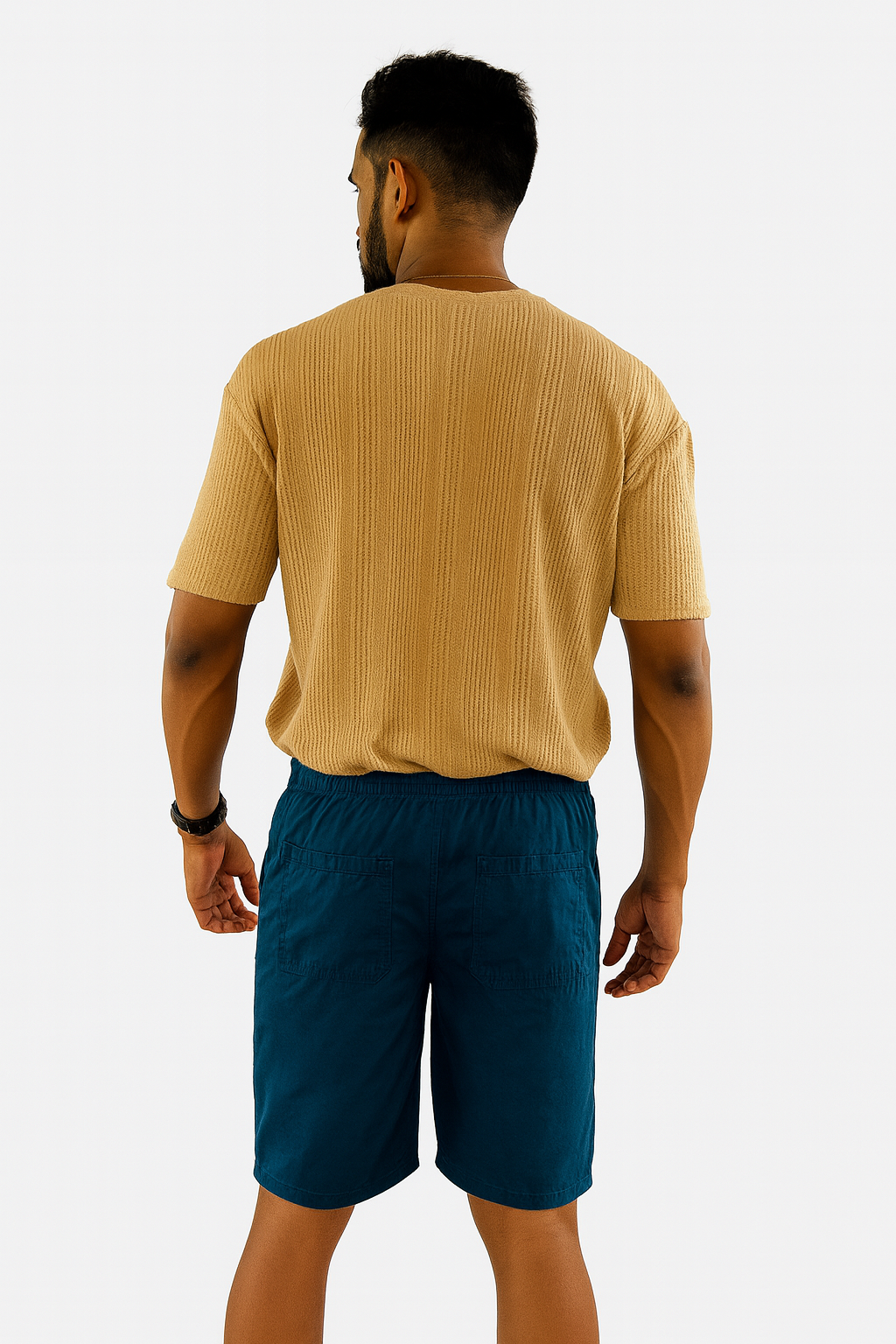 Men's Jogger Short-Blue