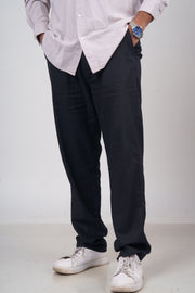 Men’s Black Linen Pants