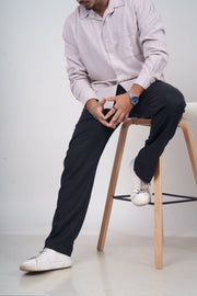 Men’s Black Linen Pants