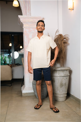 Men’s Tailored Casual Shorts – Navy
