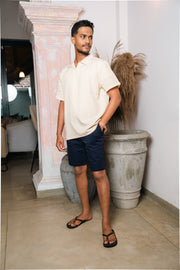 Men’s Tailored Casual Shorts – Navy