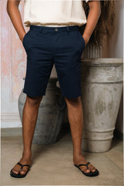 Men’s Tailored Casual Shorts – Navy