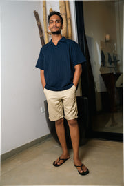 Men’s Linen Short – Beige