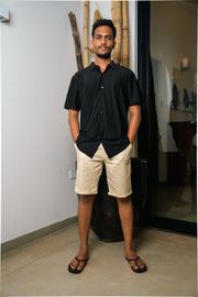 Men’s Linen Short – Tan