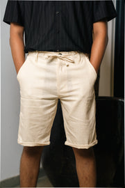 Men’s Linen Short – Tan