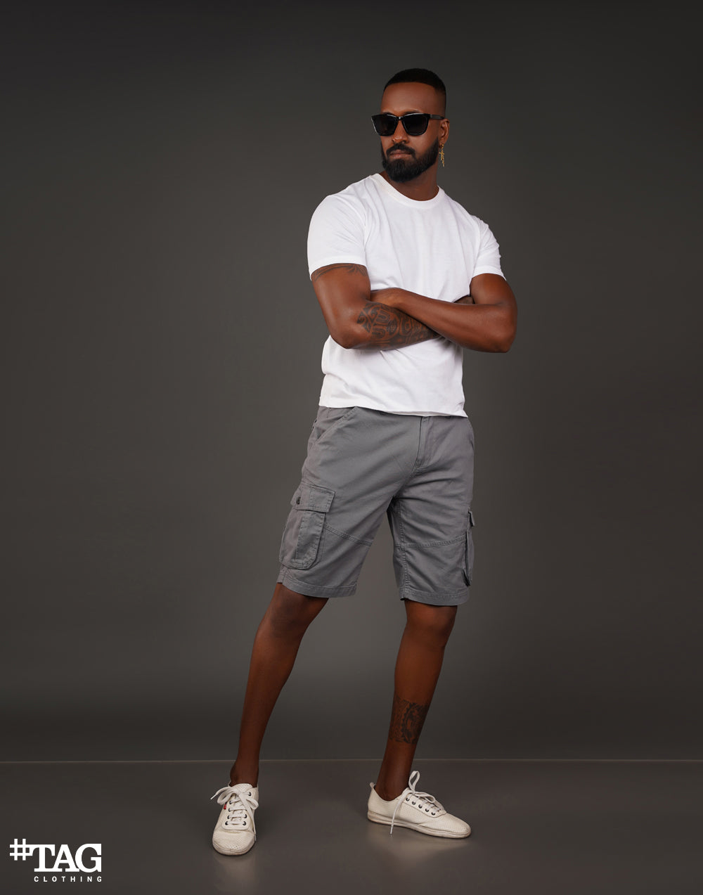 Men's Cargo Short - Dove Grey