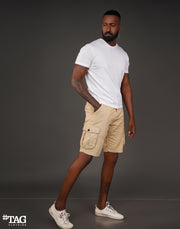 Men's Cargo Short - Beige