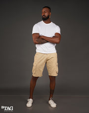 Men's Cargo Short - Beige