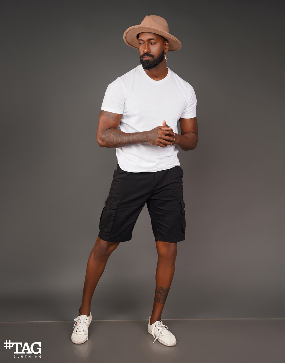 Men's Cargo Short - Carbon Black