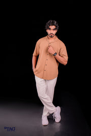 Men's Linen Pant - pearl White