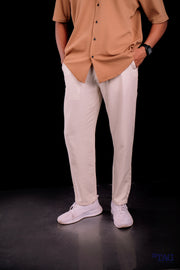 Men's Linen Pant - Off-White
