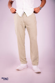 Men's Linen Pant- Light Olive