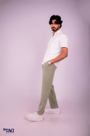 Men's Linen Pant - Dark Olive
