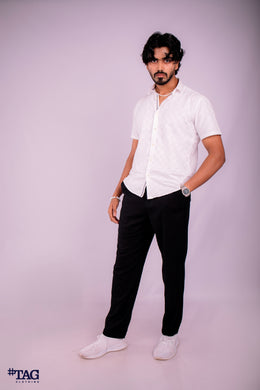 Men's Linen Pant - Black