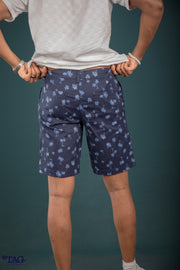 Men's Printed Short - Navy Coconut